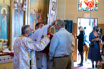 Divine Liturgy and Blessing of Baskets. 2021 