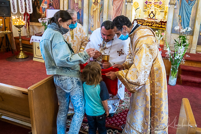 Divine Liturgy and Blessing of Baskets. 2021 