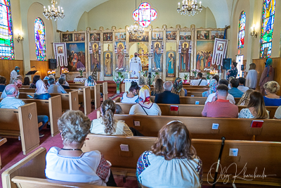 Divine Liturgy and Blessing of Baskets. 2021 