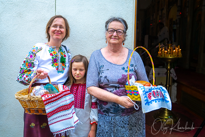 Divine Liturgy and Blessing of Baskets. 2021 