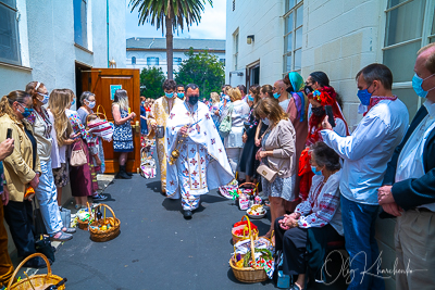 Divine Liturgy and Blessing of Baskets. 2021 