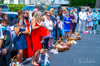 Divine Liturgy and Blessing of Baskets. 2021 