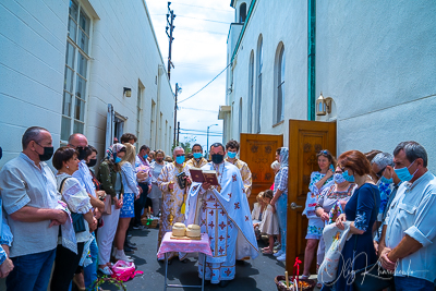 Divine Liturgy and Blessing of Baskets. 2021 