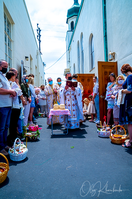 Divine Liturgy and Blessing of Baskets. 2021 