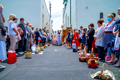 Divine Liturgy and Blessing of Baskets. 2021 