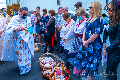 Divine Liturgy and Blessing of Baskets. 2021 