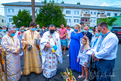 Divine Liturgy and Blessing of Baskets. 2021 