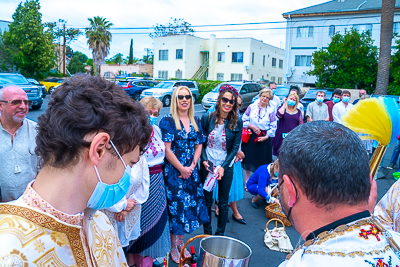 Divine Liturgy and Blessing of Baskets. 2021 