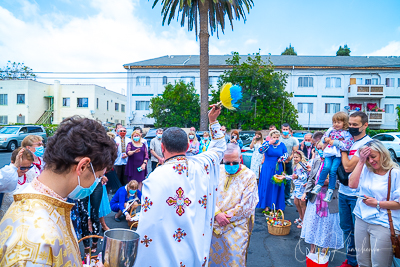 Divine Liturgy and Blessing of Baskets. 2021 