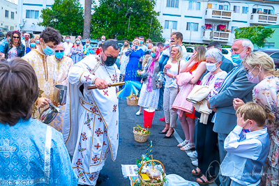 Divine Liturgy and Blessing of Baskets. 2021 