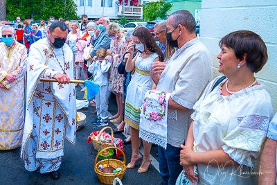 Divine Liturgy and Blessing of Baskets. 2021 