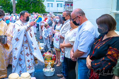 Divine Liturgy and Blessing of Baskets. 2021 