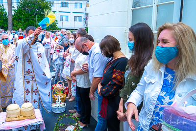 Divine Liturgy and Blessing of Baskets. 2021 