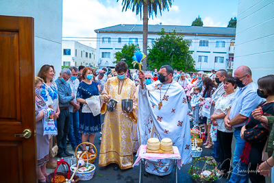 Divine Liturgy and Blessing of Baskets. 2021 