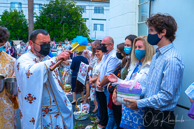 Divine Liturgy and Blessing of Baskets. 2021 