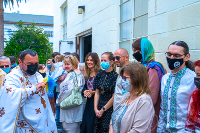 Divine Liturgy and Blessing of Baskets. 2021 