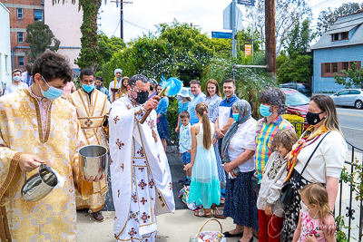 Divine Liturgy and Blessing of Baskets. 2021 