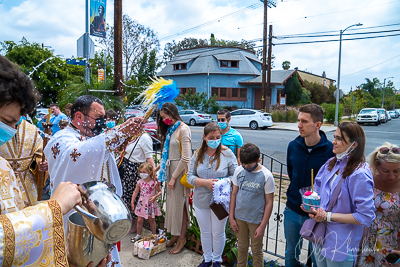 Divine Liturgy and Blessing of Baskets. 2021 