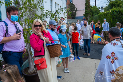 Divine Liturgy and Blessing of Baskets. 2021 