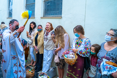 Divine Liturgy and Blessing of Baskets. 2021 