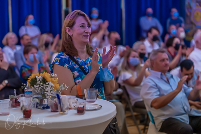 Celebrating the 30th anniversary of Ukrainian Independence.  Festive concert in Ukrainian Cultural Center.