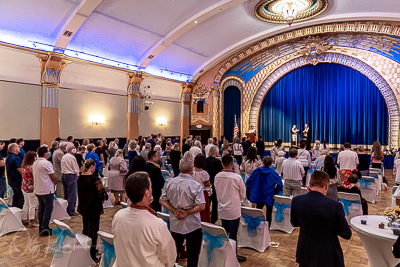 Celebrating the 30th anniversary of Ukrainian Independence.  Festive concert in Ukrainian Cultural Center.