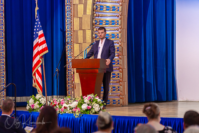 Celebrating the 30th anniversary of Ukrainian Independence.  Festive concert in Ukrainian Cultural Center.