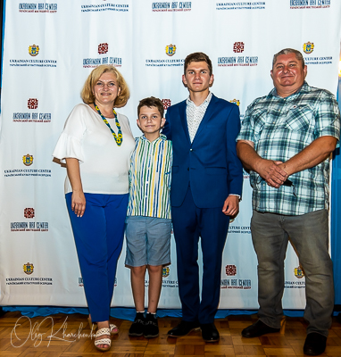 Celebrating the 30th anniversary of Ukrainian Independence.  Festive concert in Ukrainian Cultural Center.