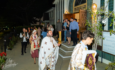 Easter Matins. Paschal Procession followed by Paschal Matins and Blessing of Baskets