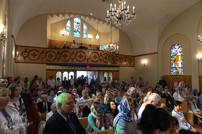 Divine Liturgy and Blessing of Baskets. 