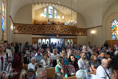 Divine Liturgy and Blessing of Baskets. 