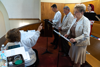 Divine Liturgy and Blessing of Baskets. 