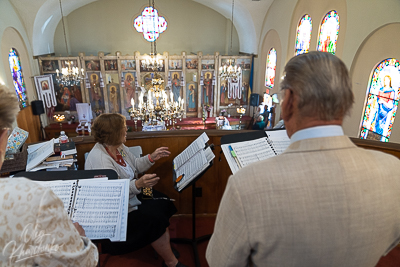 Divine Liturgy and Blessing of Baskets. 