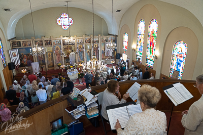 Divine Liturgy and Blessing of Baskets. 