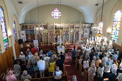 Divine Liturgy and Blessing of Baskets. 