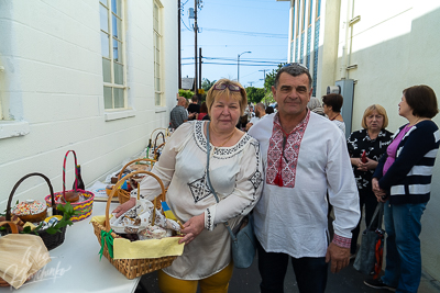 Divine Liturgy and Blessing of Baskets. 