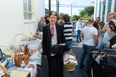 Divine Liturgy and Blessing of Baskets. 