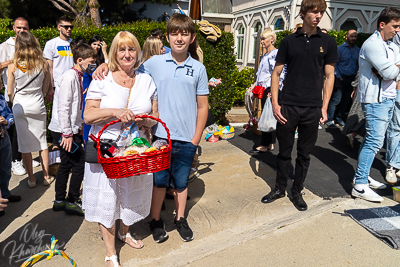 Divine Liturgy and Blessing of Baskets. 