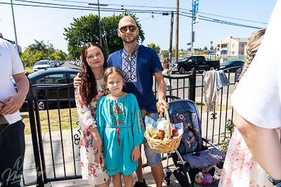 Divine Liturgy and Blessing of Baskets. 