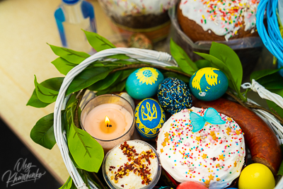 Divine Liturgy and Blessing of Baskets. 