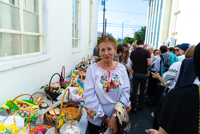 Divine Liturgy and Blessing of Baskets. 