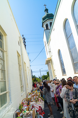 Divine Liturgy and Blessing of Baskets. 