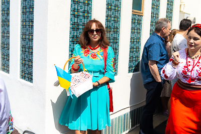 Divine Liturgy and Blessing of Baskets. 