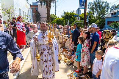 Divine Liturgy and Blessing of Baskets. 