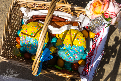 Divine Liturgy and Blessing of Baskets. 