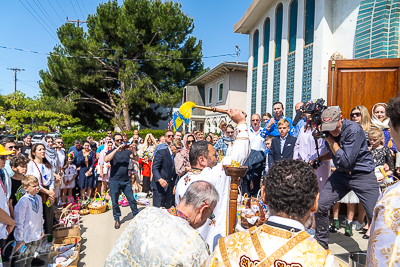 Divine Liturgy and Blessing of Baskets. 