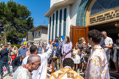 Divine Liturgy and Blessing of Baskets. 