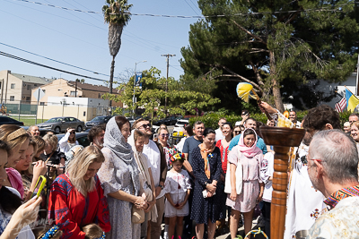 Divine Liturgy and Blessing of Baskets. 