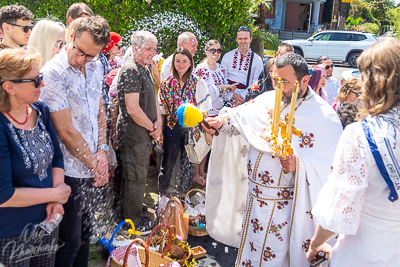 Divine Liturgy and Blessing of Baskets. 