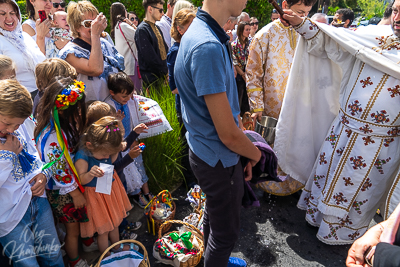 Divine Liturgy and Blessing of Baskets. 